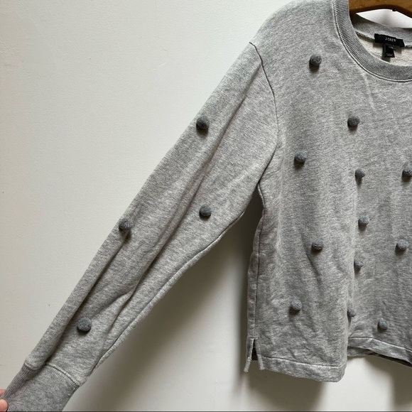 J. Crew Pom Pom Sweatshirt - Picture 6 of 7